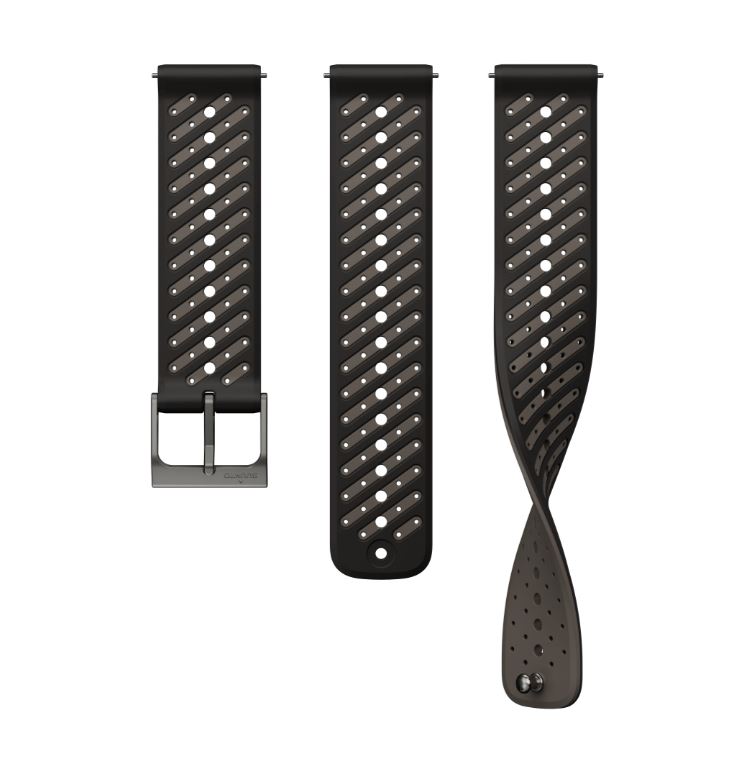 Suunto 22 ATH8 SILICONE STRAP S+M Silikonový řemínek, černá, velikost