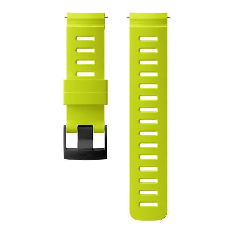 Suunto silikonový řemínek pro Suunto 9 a kompatibilní | 24mm LIME