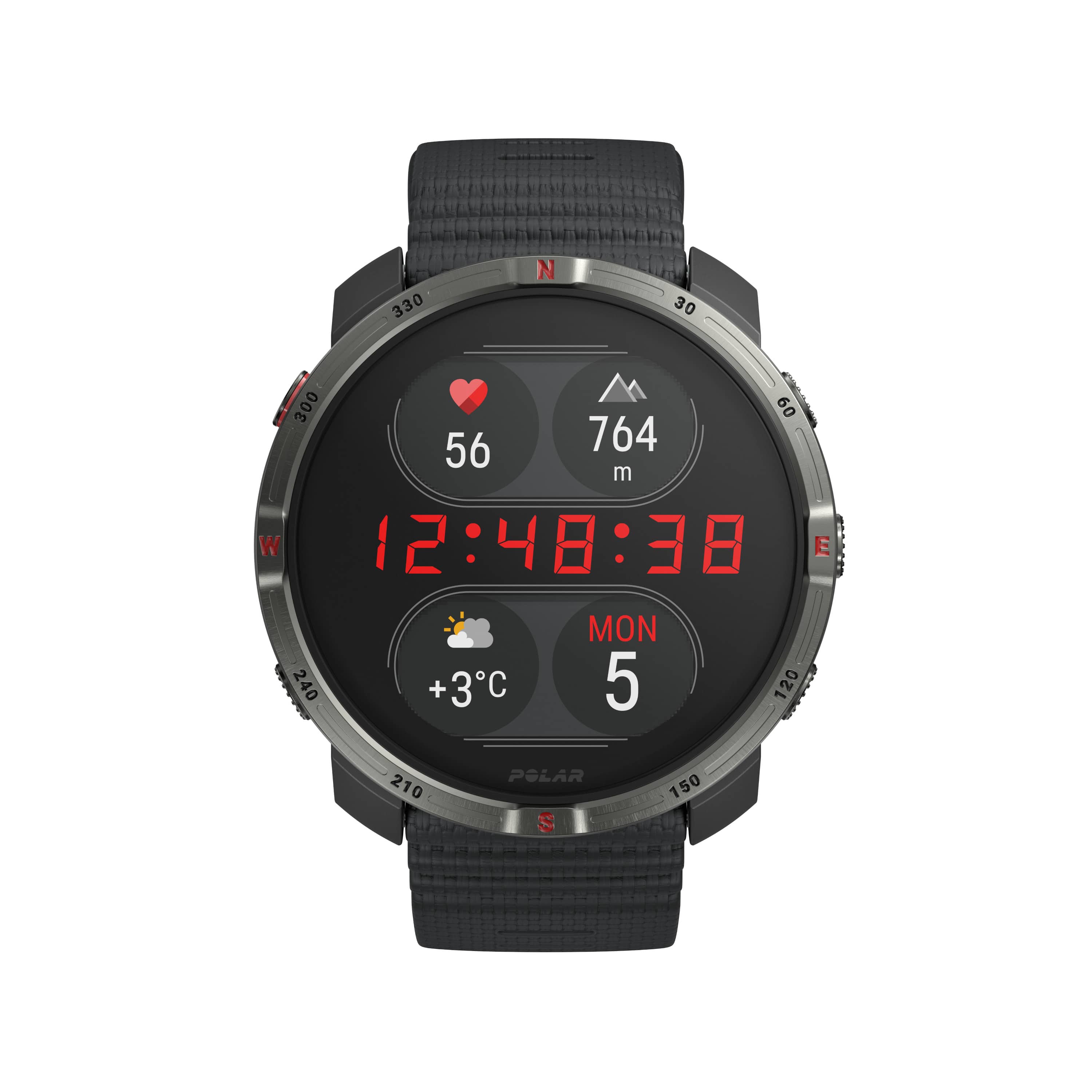 Polar Grit X2 Night Black