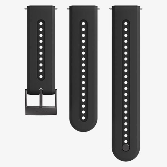 Suunto Řemínek Suunto 24mm ATHLETIC7 Charcoal Black