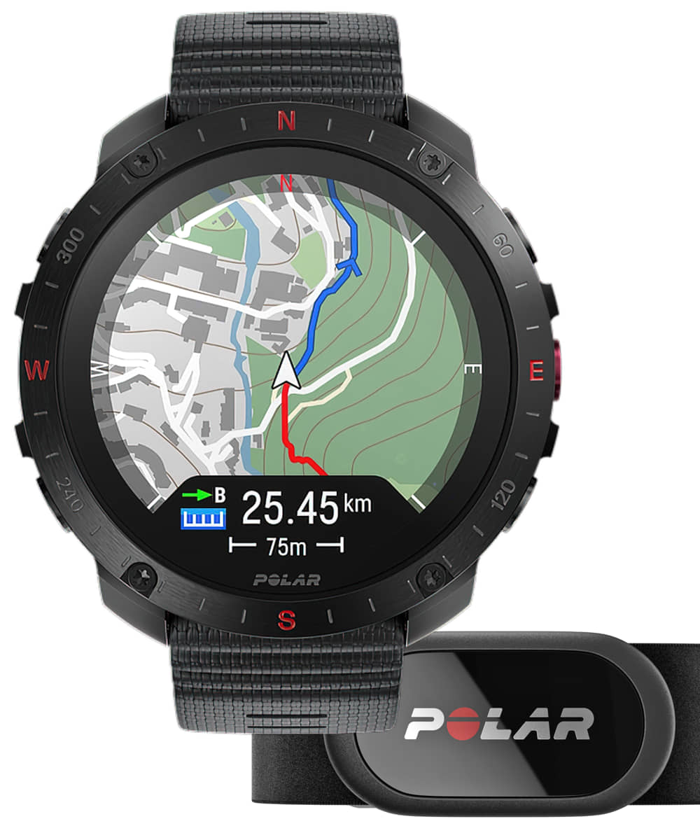 Polar Grit X2 Pro černý