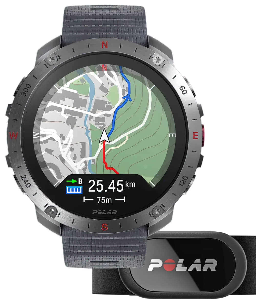 Polar Grit X2 Pro HR šedý