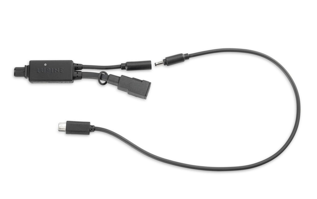 Lupine USB TWO adaptér pro baterie Lupine s rozbočením na USB-C