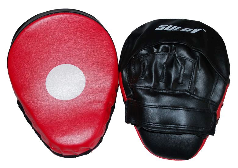 Box lapa prohnutá SULOV® PVC, pár, černo-červená (S)