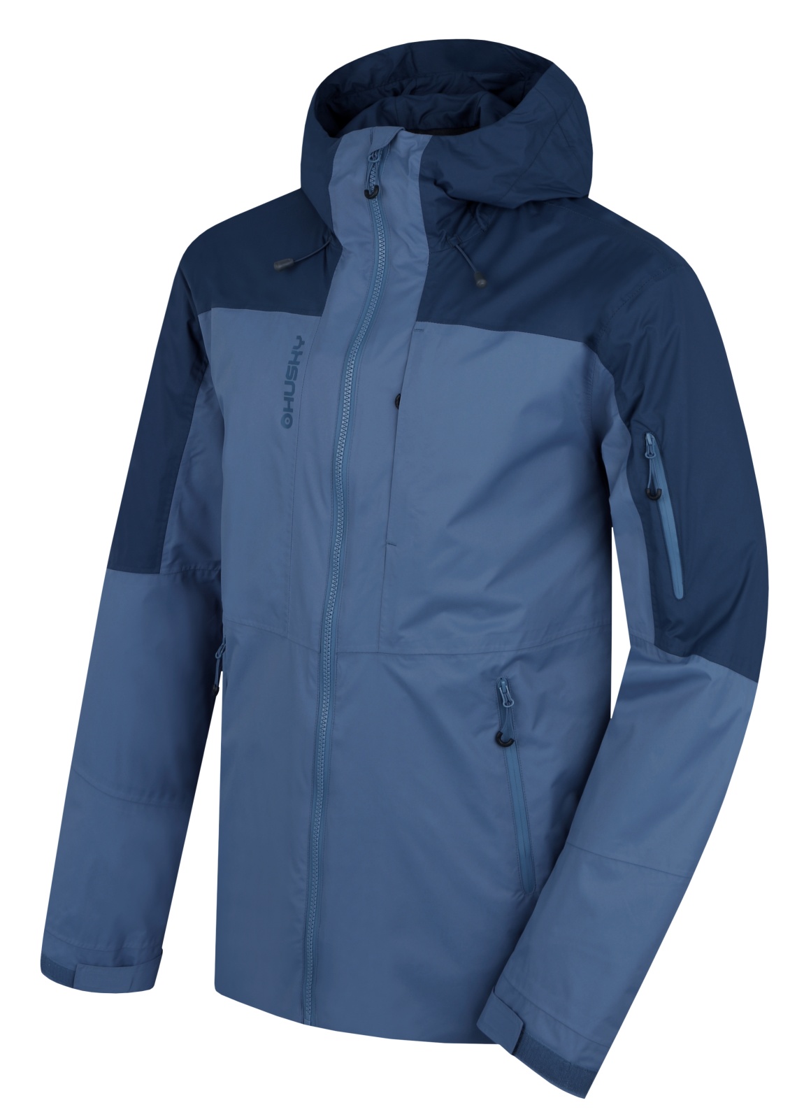 Husky Pánská hardshell bunda Nickin M blue velikost: M