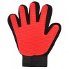 Pet Glove vyčesávací rukavice červená