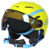 Rider PRO dětská lyžařská helma limetková