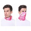 Camouflage multifunkční šátek růžová