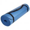 Yoga NBR 15 Mat podložka na cvičení modrá
