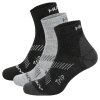Ponožky Trip 3pack černá/sv. šedá/tm. šedá