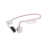 Shokz OpenMove – bezpečná Bluetooth  sluchátka před uši, růžová