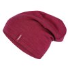 Merino čepice Merhat faded bordo