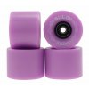 Kolečka Penny board PASTEL PURPLE 60 x 45mm 85A (sada 4ks s ložisky ABEC-7 chrome)