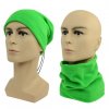 Multifunkční šátek 2v1 Fleece, zelený
