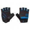 Air cyklistické rukavice černá-modrá (Velikost oblečení L)