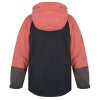 Dětská hardshell bunda Nicker K růžová/tm. šedá (Velikost 122-128)