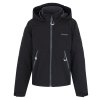 Dětská softshell bunda Salex K black (Velikost 122-128)