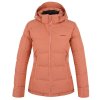 Dámská plněná zimní bunda Norel L faded orange (Velikost L)