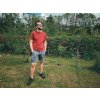 Pánské bavlněné kraťasy Ropy M dk. green