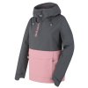 Dámská outdoor bunda Nabbi L dk. grey/pink