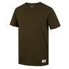Pánské bavlněné triko Tee Base M dark khaki (Velikost L)