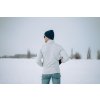 Pánský fleecový svetr na zip Alan M light grey