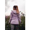 Dámská hardshell bunda Nicker L light purple (Velikost L)