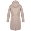 Dámský hardshell kabát Nut L beige (Velikost L)