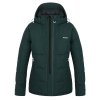 Dámská plněná zimní bunda Norel L dark green (Velikost L)