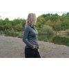 Dámská merino mikina Aron Zip L blue (Velikost L)