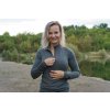 Dámská merino mikina Aron Zip L blue (Velikost L)