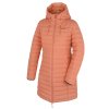 Dámský péřový kabát Daili L faded orange (Velikost L)