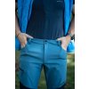 Pánské softshellové kalhoty Kavia M turquoise/black (Velikost L)