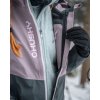 Dámská hardshell bunda Nicco L purple/grey (Velikost L)
