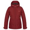 Dámská plněná zimní bunda Norel L dark bordo (Velikost L)
