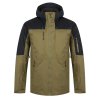 Pánská hardshell bunda Nickin M khaki/black (Velikost L)