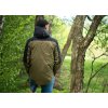 Pánská hardshell bunda Nickin M khaki/black (Velikost L)