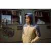Pánská hardshell bunda Nickin M khaki/black (Velikost L)