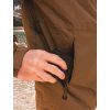 Pánská hardshell bunda Nickin M khaki/black (Velikost L)