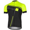Cube cyklistický dres černá-žlutá fluo (Velikost oblečení XL)