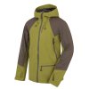 Pánská hardshell bunda Nanola M khaki/green (Velikost L)
