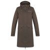 Dámský hardshell kabát Nua L brown (Velikost L)
