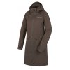 Dámský hardshell kabát Nua L brown (Velikost L)