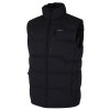Pánská péřová vesta na zip Deep M black (Velikost L)