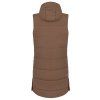 Dámská hardshell vesta Nilo L brown (Velikost L)