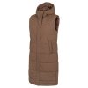 Dámská hardshell vesta Nilo L brown (Velikost L)