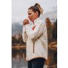 Dámská fleecová mikina Addy Zip L beige (Velikost L)