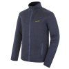 Pánský svetr na zip Akra M dark blue (Velikost L)