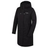 Dámský hardshellový plněný kabát Narvik L black (Velikost L)