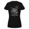 Dámské bavlněné triko Tee Walker L black (Velikost L)
